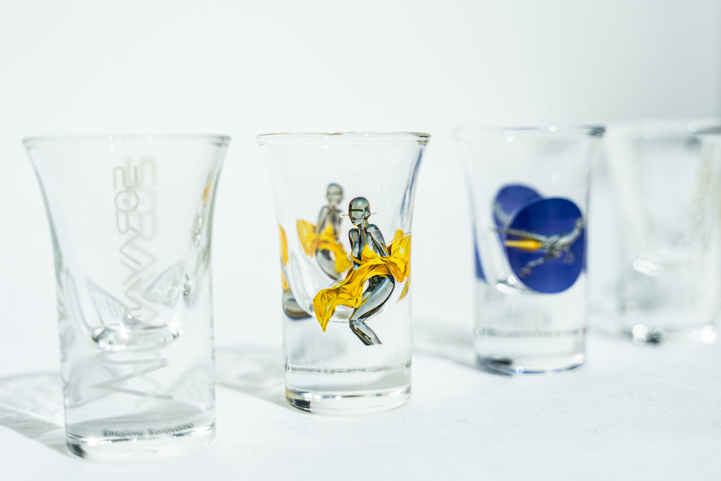 Hajime Sorayama “Space Traveler” Shot Glass