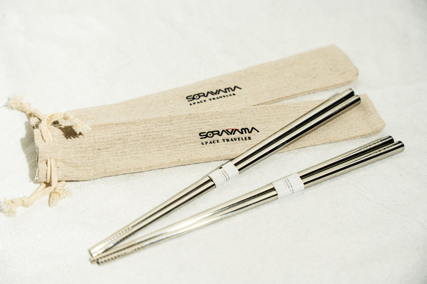 Hajime Sorayama “Space Traveler” Stainless Steel Chopsticks Set