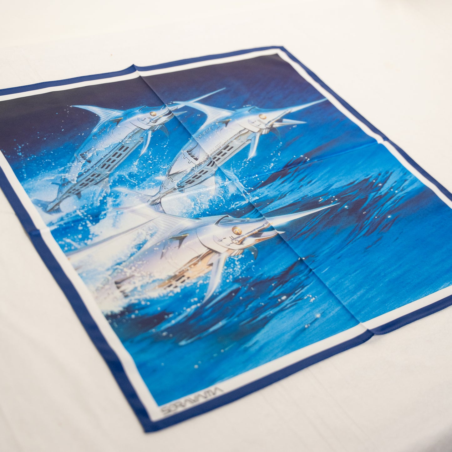 Hajime Sorayama Silk Scarf