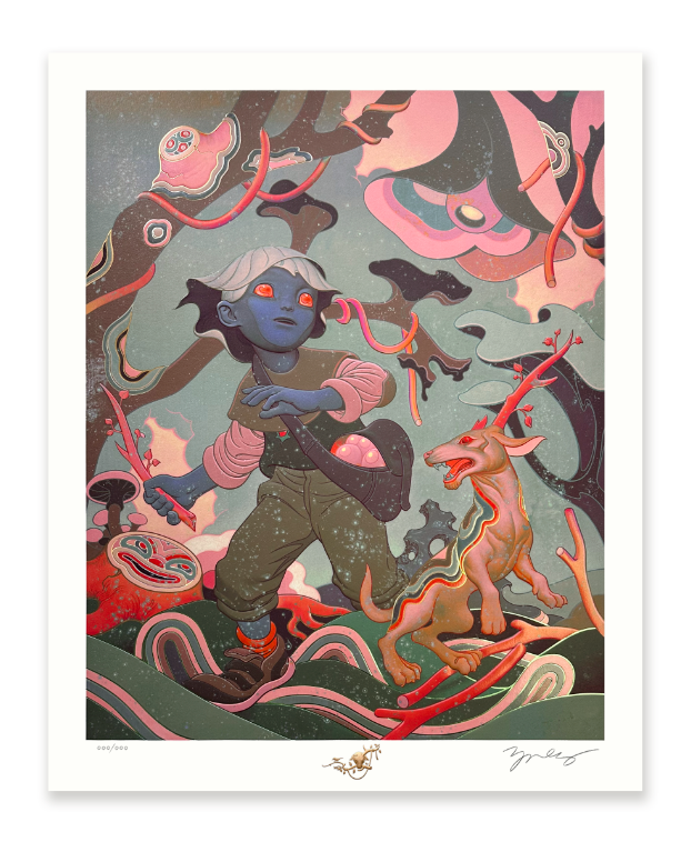 James Jean Limited Edition Print - Fetch Twilight (2024)