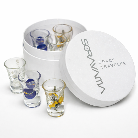 Hajime Sorayama “Space Traveler” Shot Glass